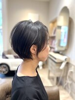 スノウ(snow)&nbsp;黒髪ミニマルショート