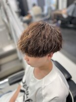 リプレイ 草津店(RIPLAY)&nbsp;カルマパーマ/ベリーショート/ダークアッシュ/ニュアンスパーマ