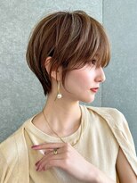 ロンドエニカ 大宮(Lond enika)&nbsp;ショート/ハイライトカラー/白髪/白髪ぼかし/くびれヘア/大宮