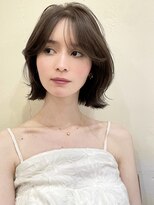 コート 表参道(Cote)&nbsp;Cote 美髪/オリーブベージュ/セミディ//カットレイヤーボブ