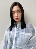 タイトストレートロングヘア【AWAKE渡辺康則】