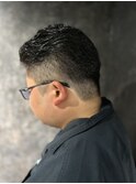 オールバックスタイル