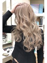 スライバイリアオオサカ(Sly By Ria OSAKA)&nbsp;ミルクティーベージュ/エクステ/ケアブリーチ【梅田】【大阪】