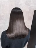 アッシュブラック/トリートメントストレート