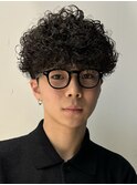 プードルパーマメンズカットパーマ熊本下通