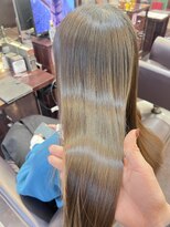 キャラ 池袋本店(CHARA)&nbsp;資生堂サロンソリューションロングワンレンスタイル*◯