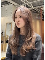 コフィー バイ メルト 吉祥寺(cofy by melt)&nbsp;【中澤彩乃】レイヤーカットミルクティーピンクハイトーン吉祥寺