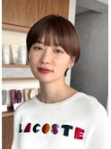 ショートカットショートヘアコンパクトショートボブ丸みショート
