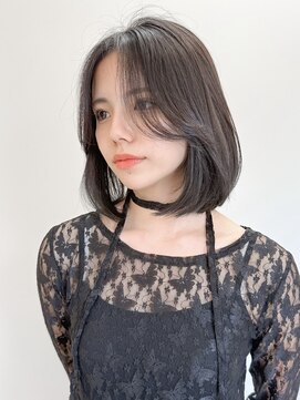ロンドアンメゾン 原宿(Lond un Maison.) ミニウルフレイヤーカット顔周りカット前髪カット韓国ボブ/原宿