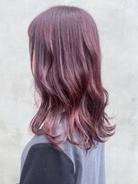 アイティーバイアルバム 北千住店(IT by ALBUM)&nbsp;チェリーブラウンくびれミディくびれヘア韓国ヘア_ba505901