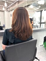 エンディアリング 東銀座(Endearing)&nbsp;レイヤーカット イメチェン ホワイトブロンド/シャドウレイヤー