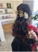 卒業式ヘアアレンジ
