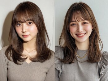 レリーアンテ 大阪梅田(Rely ante)の写真/1人1人に合わせた再現性の高いカットで,毎朝のスタイリングが楽に[梅田/西梅田駅/髪質改善/顔周り/学割U24]