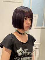 ラパンセノアール(LA PENSEE NOIR) 似合わせカット+ダブルカラー+質感再整トリートメント