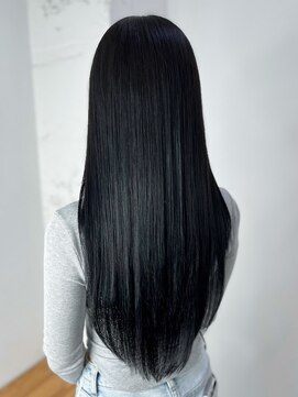 アイティーバイアルバム 藤沢店(IT by ALBUM) 韓国ヘアロング顔周りレイヤーおくれ毛グレージュ_ba556323