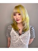 【Haco+】Shiho_メッシュカラー_レイヤーカット
