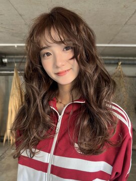 プロス(Pros) 透明感まろベージュ/デジタルパーマ/表参道