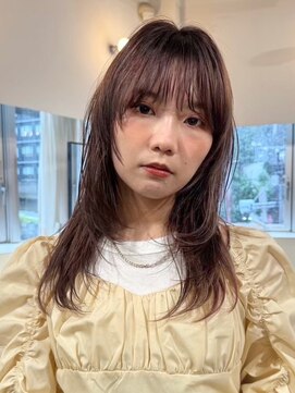 マルケ ドゥ マッシュ(MaruQuee de mashu) 透明感カラー/ラベンダー/レイヤーカット/似合わせカット/茶屋町