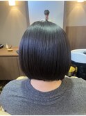 大人可愛いヘルシーショートスタイル30代40代50代ボブ