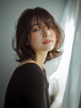 ビーピージェイズ 目黒店(BPJ’S) 色っぽさ香る☆アンニュイなほつれウェーブミディ