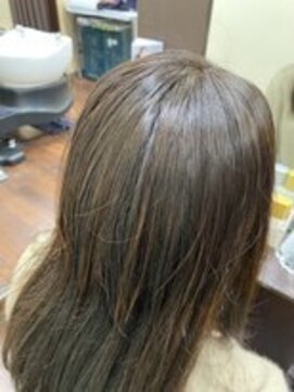 レイディバードカラー 本庄店 根元染め