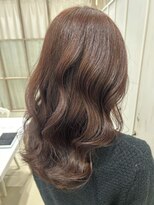 アンソル 戸田店(N'SOL)&nbsp;パープルブラウンにたっぷりレイヤー