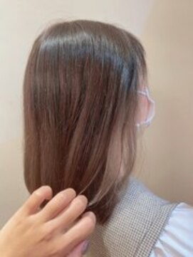 ユキオグループ グラン(yg GRAN) 透明感◎ミルクティーベージュインナーカラー×レイヤー