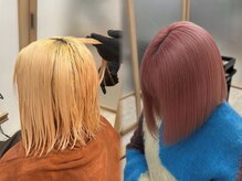 ブリーチするなら、ケアブリーチ一択。髪の体力を守りながら、理想の透明感 *[いわき/ハイライト/学割U24]
