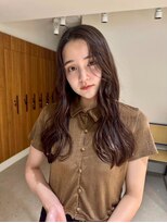 フォト 新宿三丁目(foto)&nbsp;小顔黒髪オリーブグレーココアベージュボブ髪質改善ブリーチ新宿