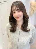大人ガーリー/ダークアッシュ/似合わせカット［世田谷］