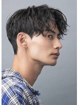 アストラ(ASTRA)&nbsp;MEN’S HAIR/波巻きツイストスパイラル/リバースセンターパート