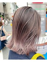 リーチェ(ReCHE by CAPA(旧：CAPA茅ヶ崎店）)&nbsp;ピンクベージュハイライトミディ