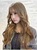 初ブリーチ！ベージュです^_^