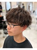 望月指名限定【シャドウパーマ】