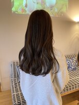 オーガニックエコ 川越(organic+eco) 20代30代春韓国風ロング/イルミナカラー/髪質改善