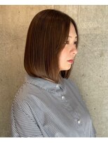 ロッカヘアエジェ(ROCCA hair eje.)&nbsp;アプリコットオレンジ大人の上品ストレート