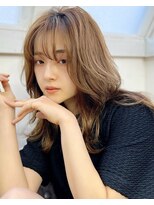 リノア 西梅田 福島(Linoa)&nbsp;梅田/髪質改善/アッシュグレージュ×顔周りレイヤーカット