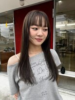 ヘアー バトン(hair vaton)&nbsp;透明感カラー　レイヤーカット