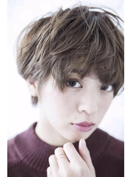 ミエルヘアーエスト 新宿店(mielhair est) 【MIEL】☆ふわっとナチュラルなショートボブ☆