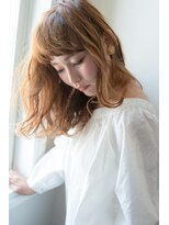 リコ ヘアアンドリラクゼーション(LICO HAIR&RELAXATION) ルーズウェーブ　くせ毛風ミディ