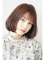 アドラーブル 駅南店(adorable)&nbsp;【adorable】大人可愛く×小顔☆ナチュラルワンカール丸みボブ
