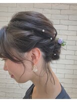 ヴァイブス(vibes)&nbsp;まとめ髪