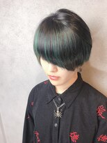 ヘアサロンエム 川越(HAIR SALON M)&nbsp;外ハネボブ/アッシユブラウン/ネオウルフ/デザインカラー