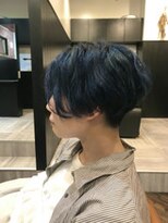 バイナル ネイビーブルーアッシュ　金子