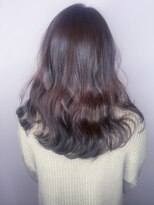 グラッシー センター北店(GLASSI)&nbsp;小顔ロング★ツヤ感ラベンダーアッシュベージュ★髪質改善