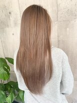 ラッドヘアー(RAD hair)&nbsp;ハイレイヤー＊透明感ベージュカラー