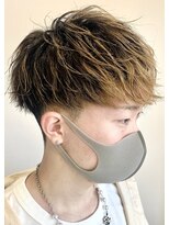 ネクストフォーヘアー(NEXT for hair)&nbsp;ハイライト×マッシュ