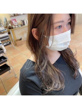 プリマ アンジュ 中目黒店(PRIMA ange) 小顔に見える韓国風ロング　PRIMA ange 中目黒