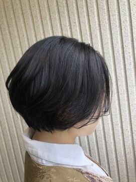 エイトタマプラ たまプラーザ店(EIGHT tamapla) 【EIGHTたまプラ】デザインカラー切りっぱなしボブ