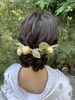 クォーターシーズンズ 茗荷谷(QUARTER SEASONS)&nbsp;和装　ヘアアレンジ